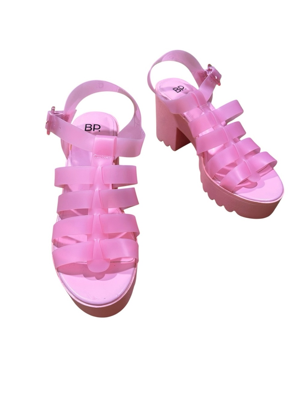 BP Chunky Platform Pink Sandals